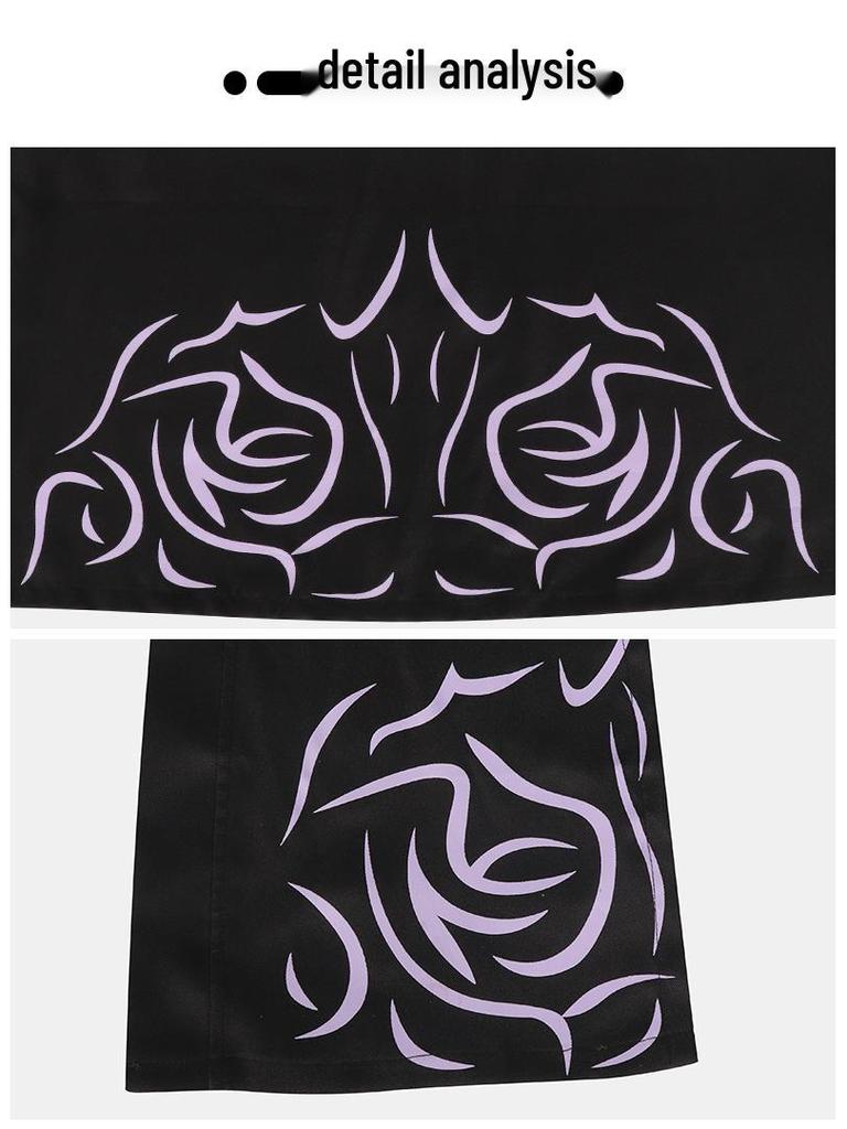 Hunter Demon Shaka Boys Cosplay Outfit - Qin Yu & Abby Black Stage Costume