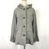 SCAPA Hooded Coat Women’s Size 40 L Gray by LOOK Blouson Outer Jacket(USED)