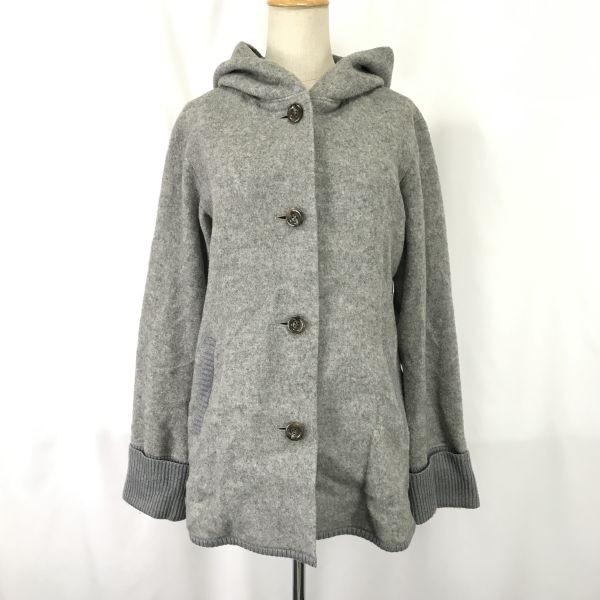 

SCAPA Hooded Coat Women’s Size 40 L Gray by LOOK Blouson Outer Jacket(USED)