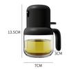 Transparent Oil Bottle With Sprayers Refillable Soys Sauce Vinegar Sprayers For Barbecue Use