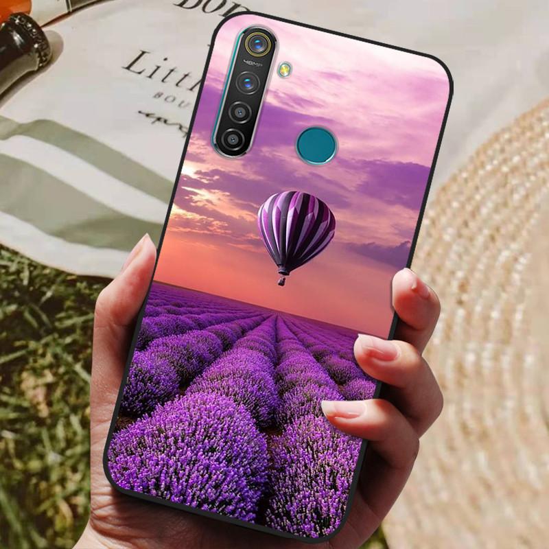 Para Oppo Realme 5 Pro Funda Silicona Trasera Funda de Teléfono para Oppo Realme 5i 5S 5 Pro Fundas Realme5 Pro 5i 5S Borde Suave coque