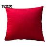 High-density Velvet Pillow Cover Solid Color Cover, Soft Plush Throw Case, 17.7x17.7 Inch Directional Smooth Cushion for Sofa, Bed, Office, Cozy Home
