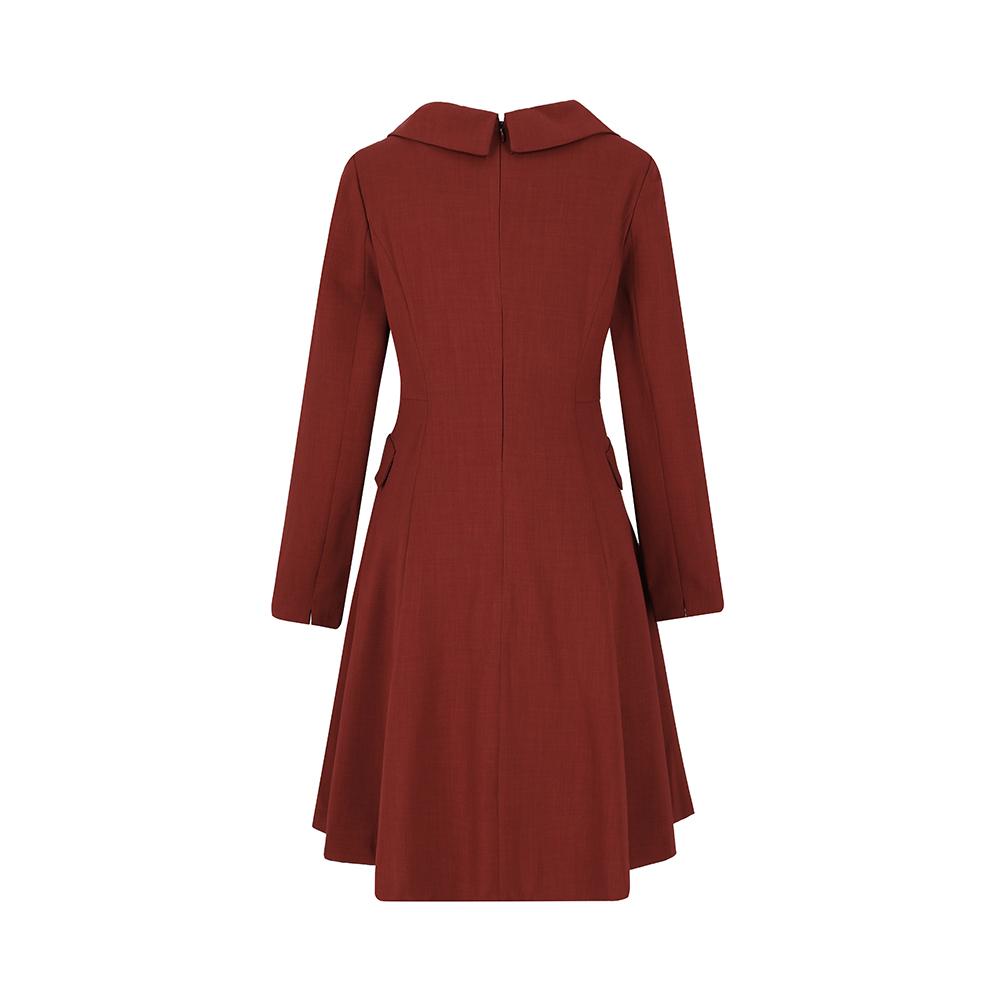 VISITINNEWYORK Tailored Double Button Dress (Vy9Op10)