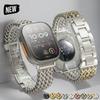 Women Stainless Steel Strap For Apple Watch Ultra 2 49mm Series 10 42mm 46mm Band For IWatch 9 8 7 6 5 SE 4 45mm 41mm 40 38 44mm