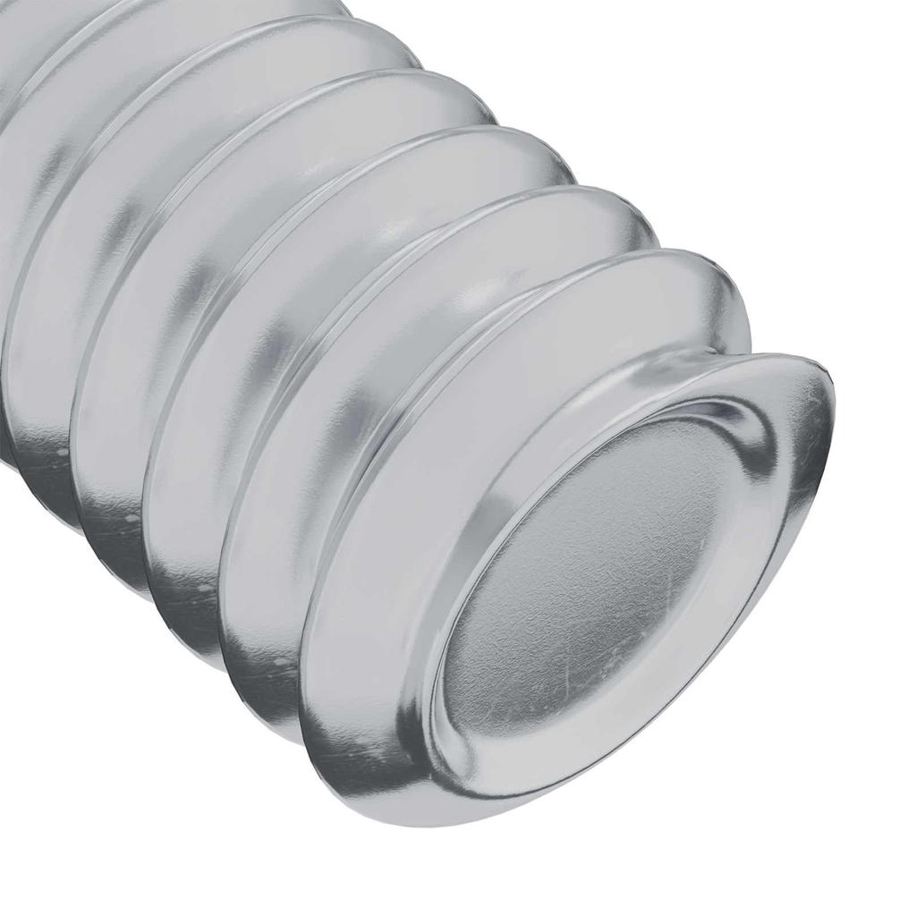 Lock Screw Universal 2 pcs Silver M6 x 35 mm Steel