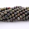 Dragon Bloodstone Round Natural Stone Beads 15"Strand Smooth Loose Spacer Beads 4/6/8/10/12mm for Jewelry Making DIY Bracelets Charms Accessories