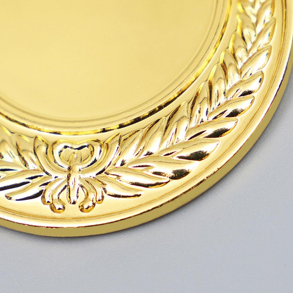 10Pcs Gold/Silver/Bronze Medal Award Medals with Neck Ribbon Students Rewards 5.2cm Competition Prize Medals for Sports Games