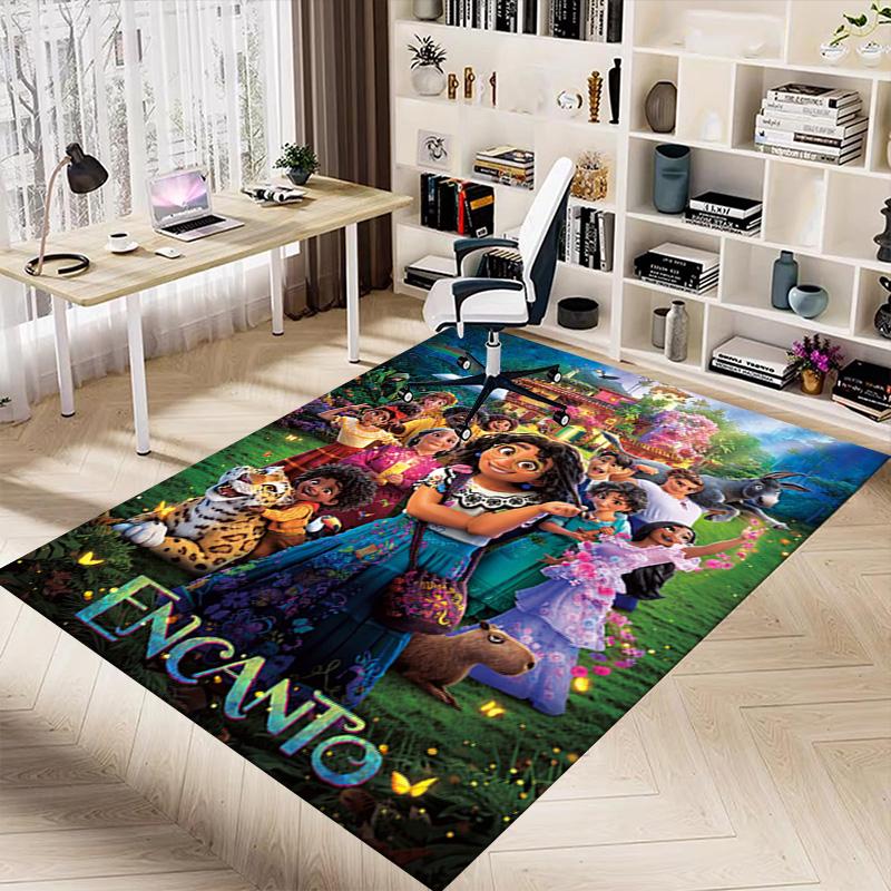 1pc Magical Family Adventure Carpet for Playroom Bedroom Living Room Sofa Home Decor,kids Game Area Rug Non-slip Floor Mat Y82689