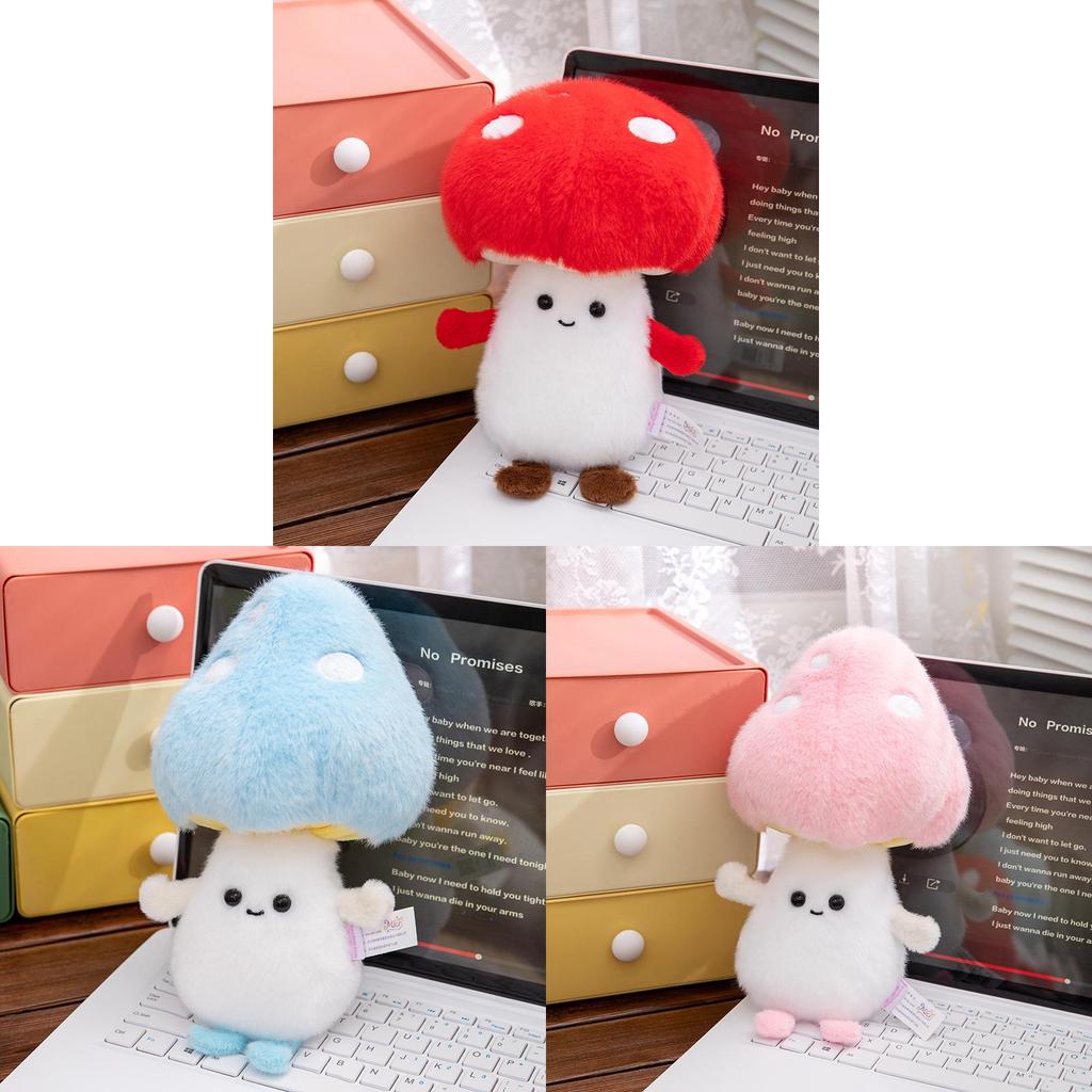 Creative Luminous Mushroom Plush Toy For Children And Bedtime Comfort