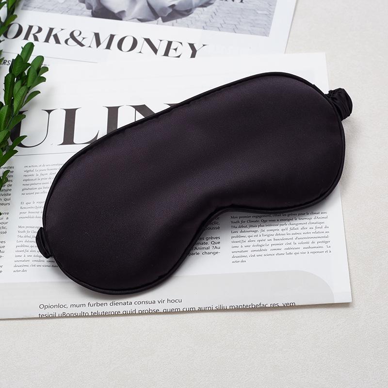 

Faux Silk Blackout Tie-Up Eye Mask for Comfortable, Breathable Sleep