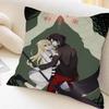 Angels Of Death Decorative Room Aesthetics Pillow Case Home Decor Bedroom Sofa Bed Couch Pillow Cover 45x45