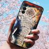 3D Relief Embossed Retro For Galaxy A17 5G Case Soft Silicone Back Cover Cases For SAMSUNG Galaxy A17 A17 5G 3D TPU Relief Cases