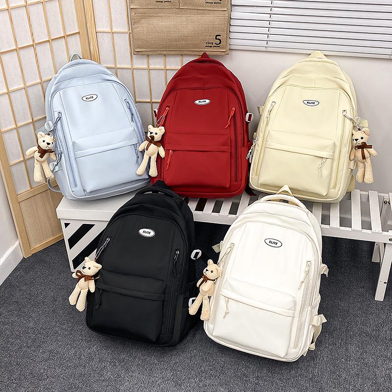 Sac à dos tendance pour femmes, imperméable et de grande capacité, pour collégiennes