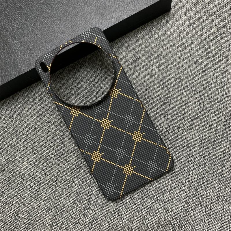 Ultra Thin Hard Carbon Fibre Pattern Case For Vivo X300 X200 X100 Ultra Pro Mini X300S X200S X100S Business Shockproof PC Cover