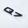 ABS Numbers Letters Q2 Q3 Q4 Q5 Q6 Q7 Q8 Emblem for Audi Q series Car Fender Trunk Rear Logo Sticker Black Silver Accessories
