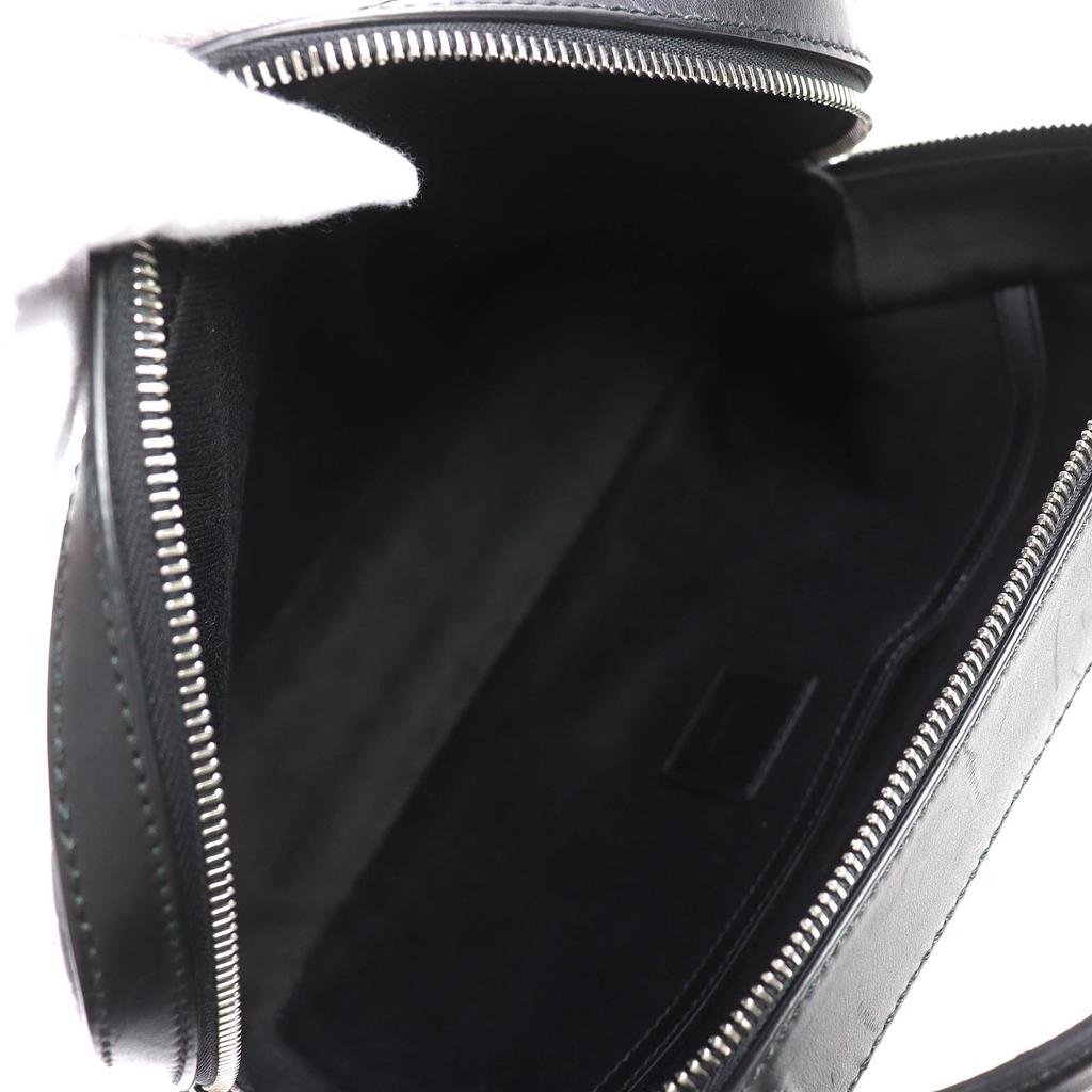 Great Dunhill Shoulder Bag Roller Gas Top Handle Bag calf leather 2way bag black Used