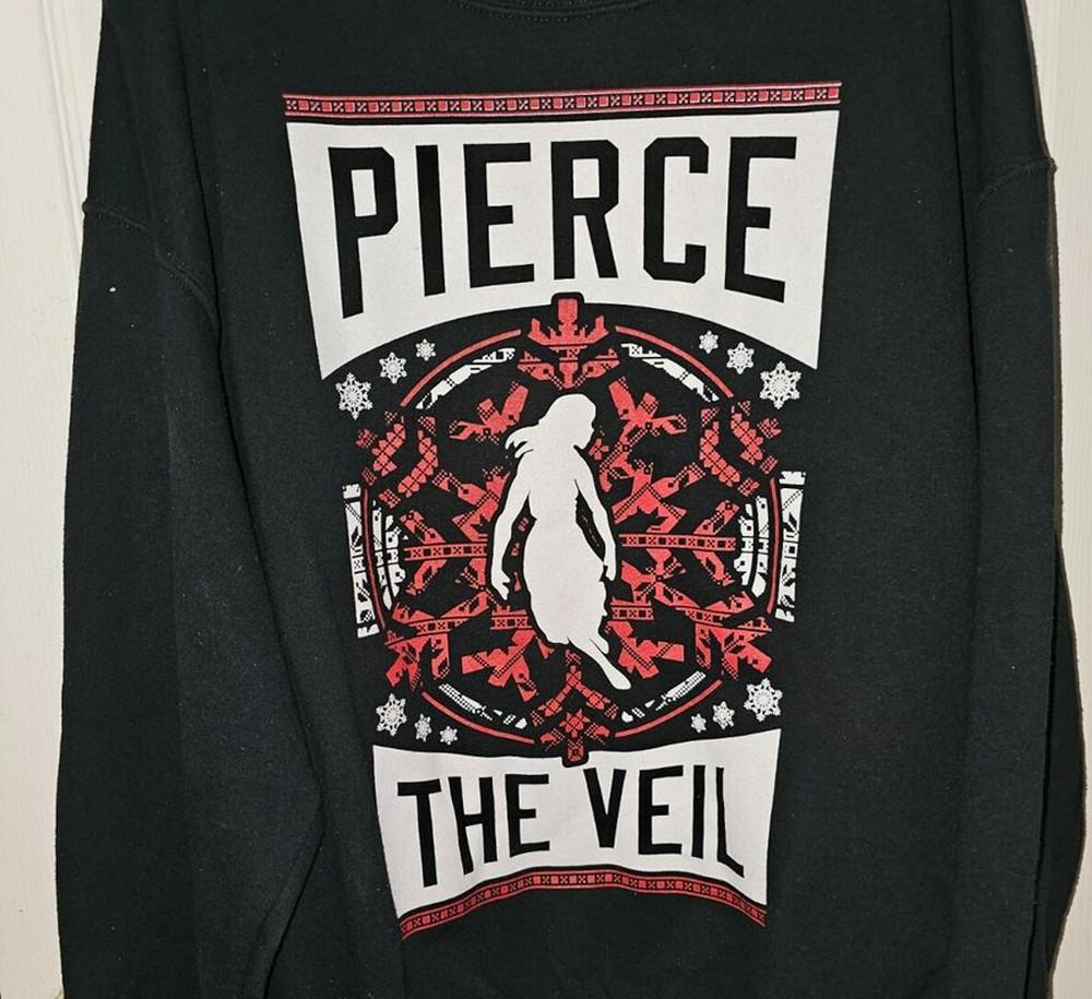 

Pierce The Veil Christmas Sweatshirt black All sizes XMAS GIFT JJ4966 3XL