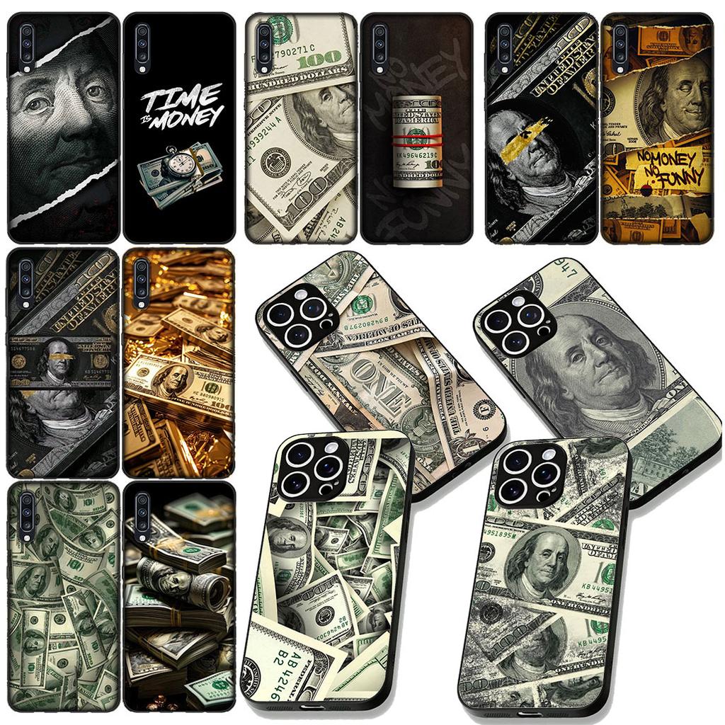 Money 100 D-Dollar Phone Case for Xiaomi Redmi Note 13 14 ProPlus Pro Plus 14C A4 13C Pro+ Note14 Cover Casing