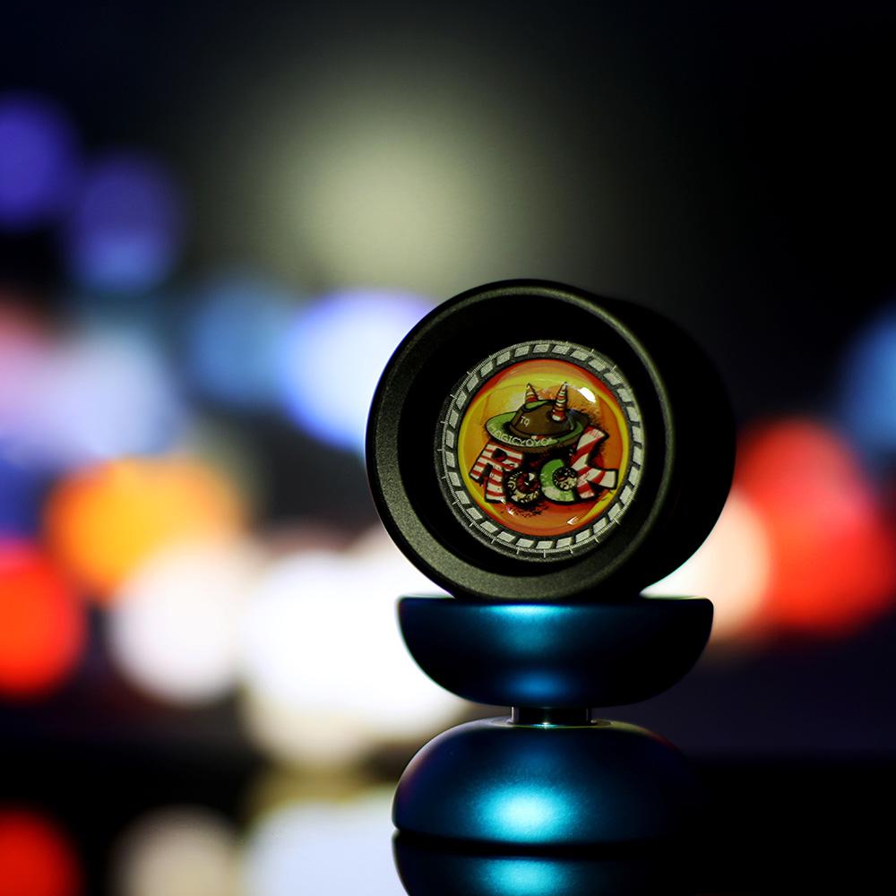 

MAGICYOYO T9 Polished Alloy Aluminum Responsive Unresponsive Yoyo Ball Spin Toy for Kids чёрный