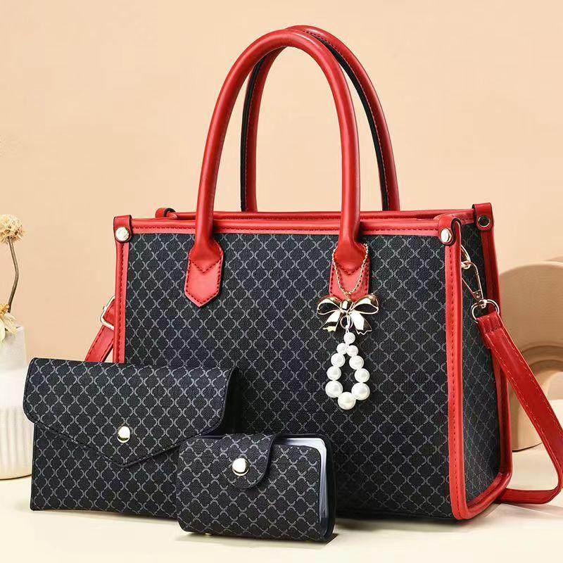 2026 New Large Capacity Women's Crossbody Bag High Quality 3-piece Set Shoulder Bag Fashionable Elegant Handbag Bolsos Mujer