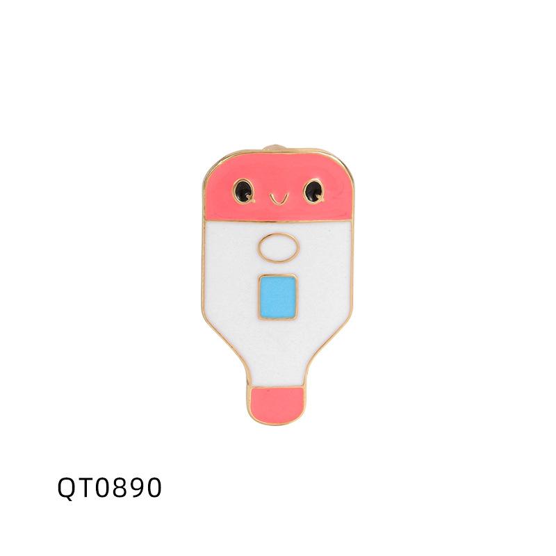 Creative Cartoon Doctor Nurse Medical Brooch Pin Alloy Drip Stethoscope, Medical Series Badge Jewelry