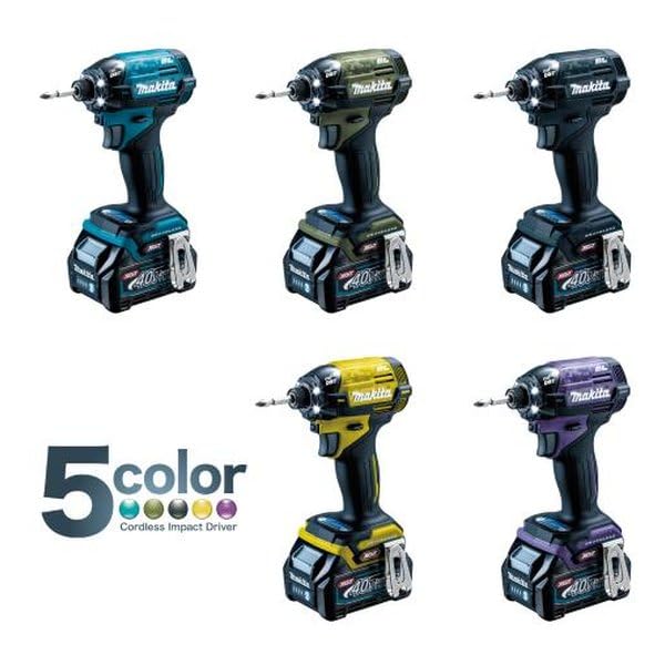 Makita Cordless Impact Driver (Olive) 40Vmax TD002GZO