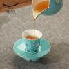 Yongfengyuan Madam Porcelain Hand-painted Blue 17-piece Tea Set