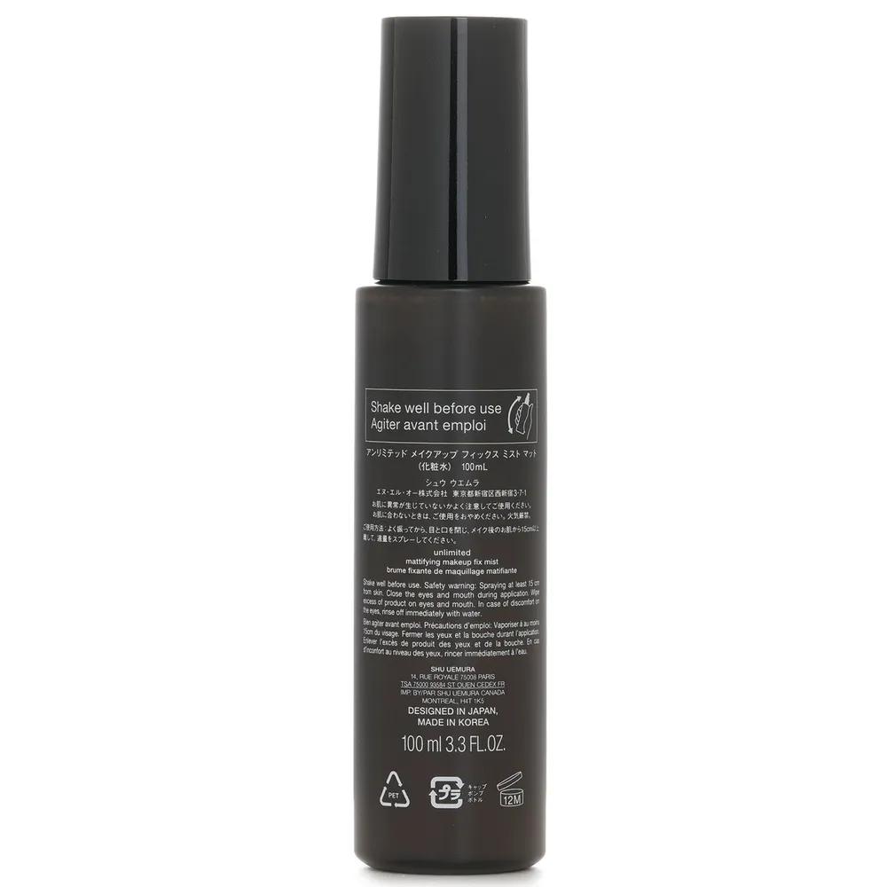 Unlimited Mattifying Makeup Fix Mist 100ml