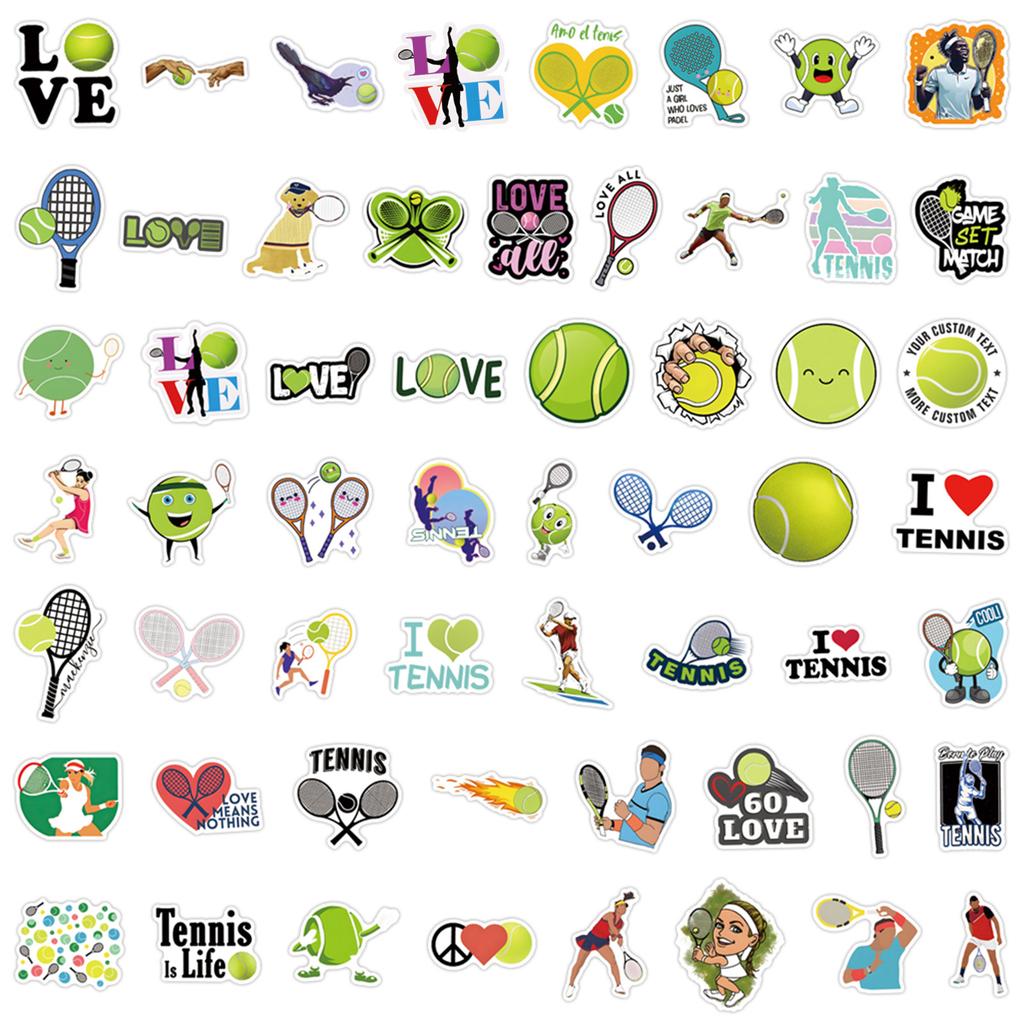 110 Neue Tennis Tennis Graffiti Aufkleber Dekorative Skateboard Koffer Aufkleber
