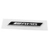 Car Sticker 1pc 3D ABS Chrome Red Black Logo AMG Emblem Car Fender Side Badge Decal For Mercedes Benz GLE W167 W166 AMG Sticker