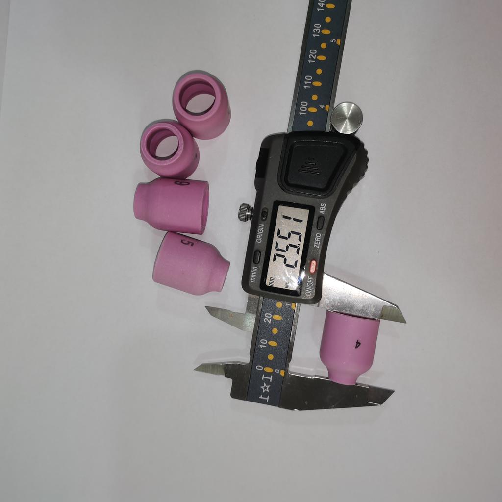 53N 53NXL 53NXXL Gas Lens Almunia Nozzle Ceramic Cup Extra Long For PTA SR DB WP 9 20 25 TIG Welding Torch