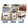 Pack of 12 Multipurpose Kitchen Baseboards Fasteners Sturdy Plastic Clip for 32 42mm Cabinet Legs Without Screws