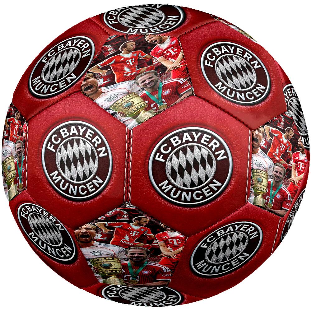 Fc Bayern Size 5 Football Machinestitched Indooroutdoor Training And Matches For Football Accessories