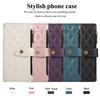Crossbody Zipper Cards Solt Magnetic Wallet Leather Case For iPhone 17 Pro Max 16 Plus 15 14 13 Long Lanyard Bag Kickstand Cover