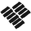 5pairs Toe Socks Breathable Five Finger Socks Prevent Foot Odor Running Yoga Socks for MenBlack