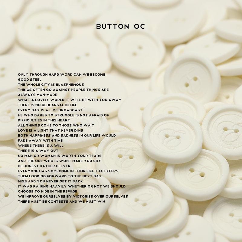 Special-Shaped Two-Eye Buttons, Black And White Resin Buttons, Sweater Jacket Hand-Sewn Buttons, Women'S Sweater Cardigan Buttons