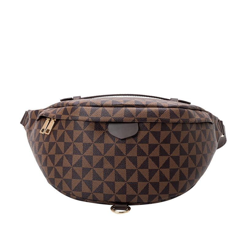 Neuer Street-Trend Brusttasche Retro Unisex Bauchtasche Lässig Brusttasche Crossbody Schulter Knödeltasche