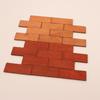 10Pcs 1: 12 Scale Mini Wooden Dollhouse Floor Boards Miniature Dollhouse Flooring Bamboo Furniture For Model Accessories