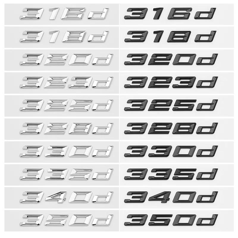 

316d 318d 320d 323d 325d 328d 330d 335d 340d 350d Emblem Sticker for BMW Serie 3 E90 E91 E92 F30 F31 F34 G20 G21 328d