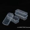 [ZYAS]3/5/7/10mL 10-Slot Vial Storage Case Plastic Clear Microtube Storage Box Stackable Freezer Tube Box Diabetic Supplies