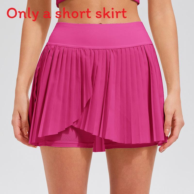 Sportlicher Tennisrock für Damen aus Polyesterstoff für Sommersport und Fitness