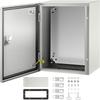 NEMA Stahlgehäuse, 40x30x20 cm NEMA 4X Elektrische Stahlbox, IP66 Wasserdicht & Staubdicht, Elektrische Anschlussdose für Außenbereich/Innenbereich
