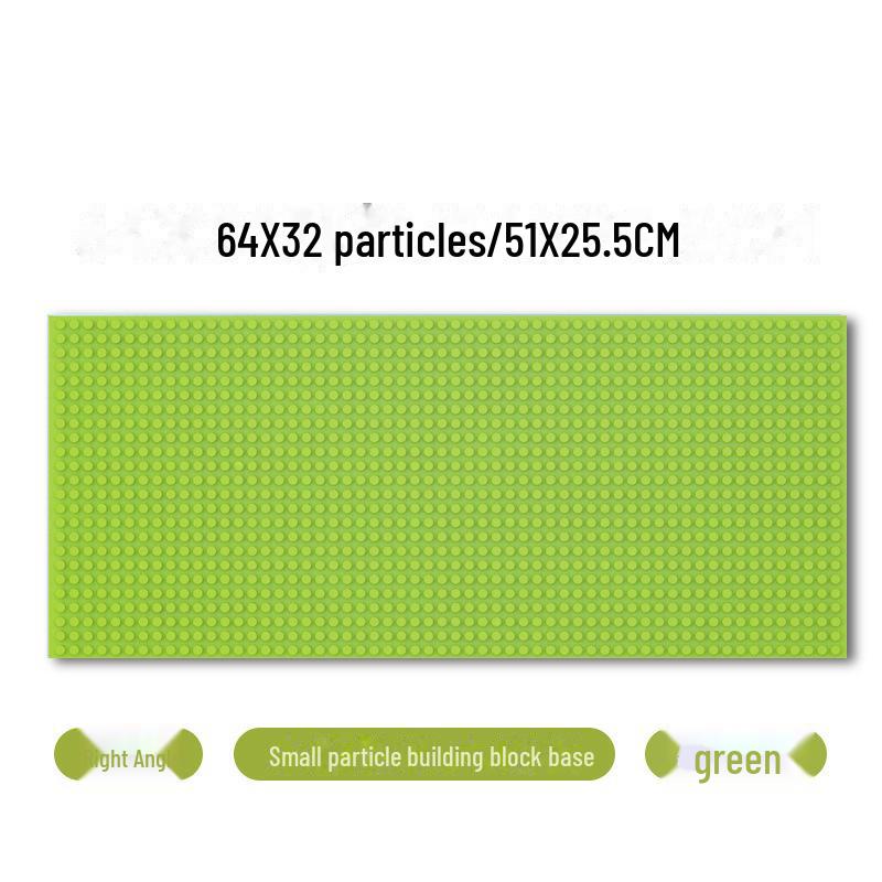 

Крупногабаритная основа из строительных блоков, совместимая с мелкоблочной стеной для детей детского сада 51x25.5cm