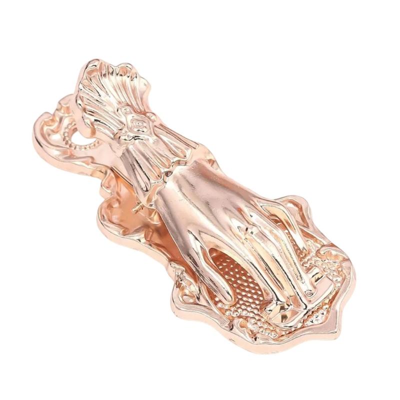 Vintage Bookmarks Hand Shape Metal Bookmarks Page Holder Clip Decorative Paper Clip for Reading Scrapbooking Journaling