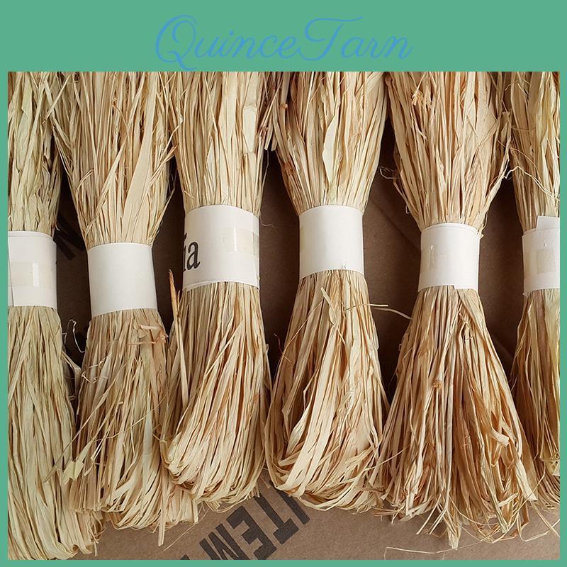 Pcset Raffia 1 Natural Reed Tying Craft Ribbon Paper Twine 30g