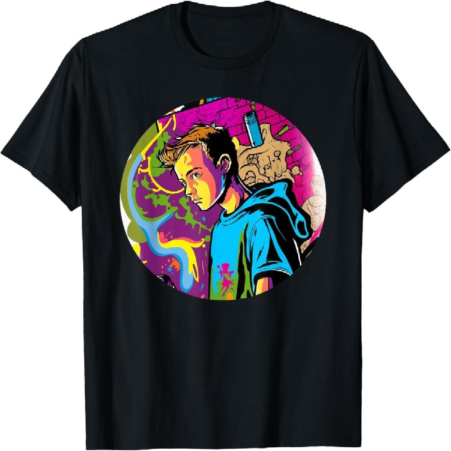 Граффити Арт Граффити Футболка XXXXXL разноцветный