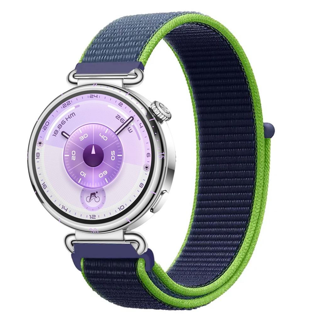 18mm Nylon Loop Strap For Huawei Watch GT6 GT5 GT4 41mm Breathable Bracelet Wristband Huawei Watch GT5 Pro 42mm Xiaomi S4 41mm