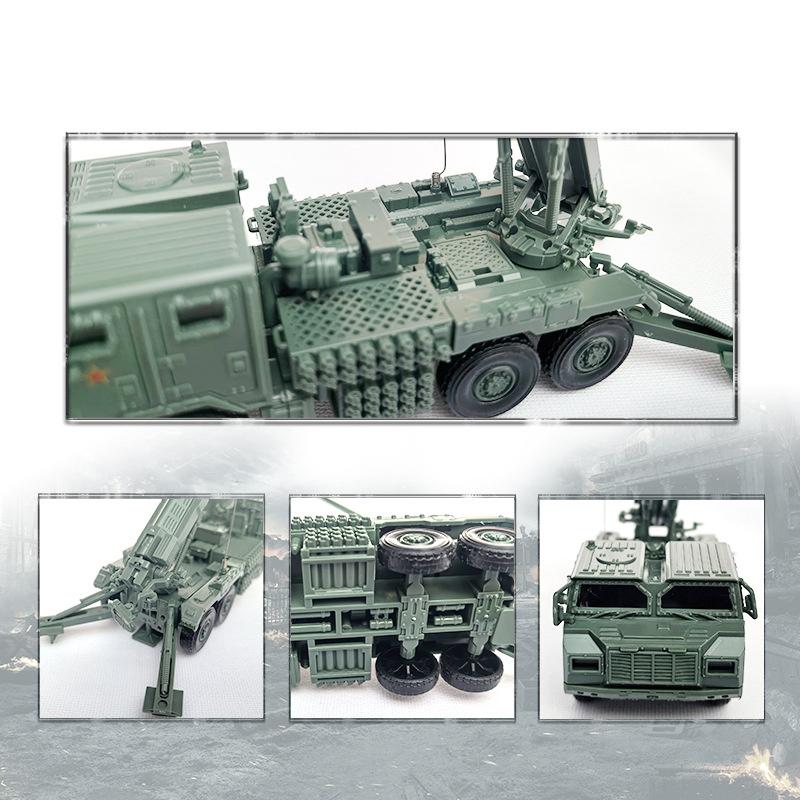 4D Assembly  Model Toy 1/72 Chinese Pcl-181 Car Mounted Howitzer Glue Free Quick Assemble Model Boy  Toy