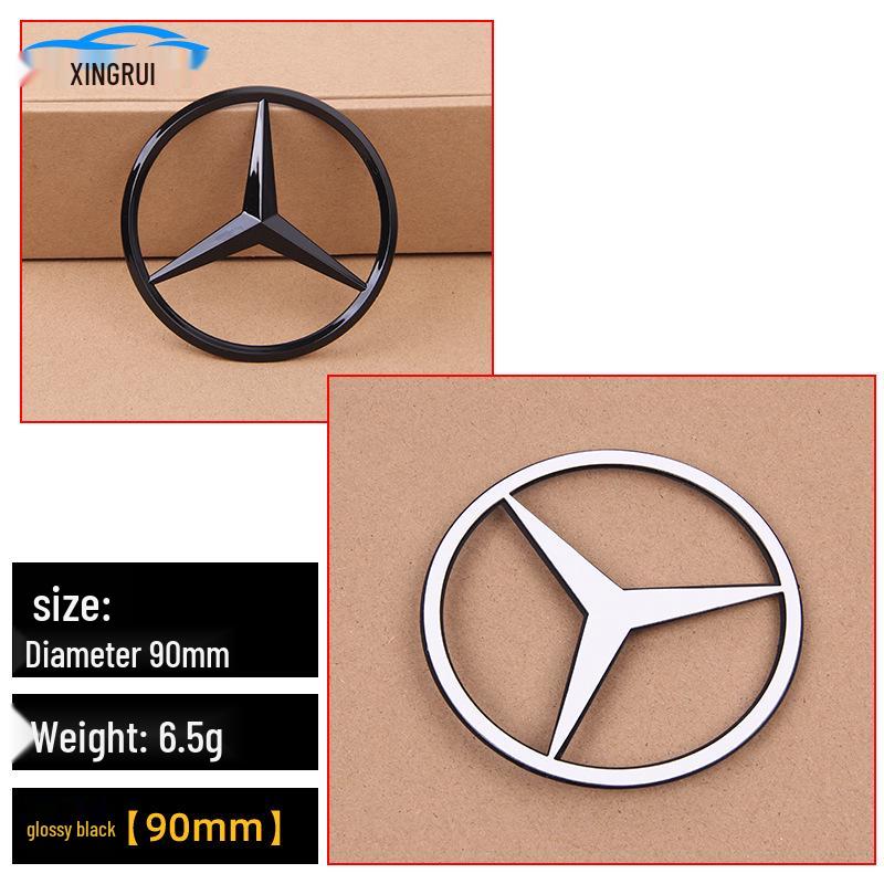 Mercedes E63S/C63S V8 Biturbo 4MATIC+ AMG Black Warrior Tail Badge Emblem Sticker
