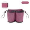With Zippered Pocket Luggage Travel Cup Organizer Oxford Cup Accessories  Fits Most Roll-On Handles
